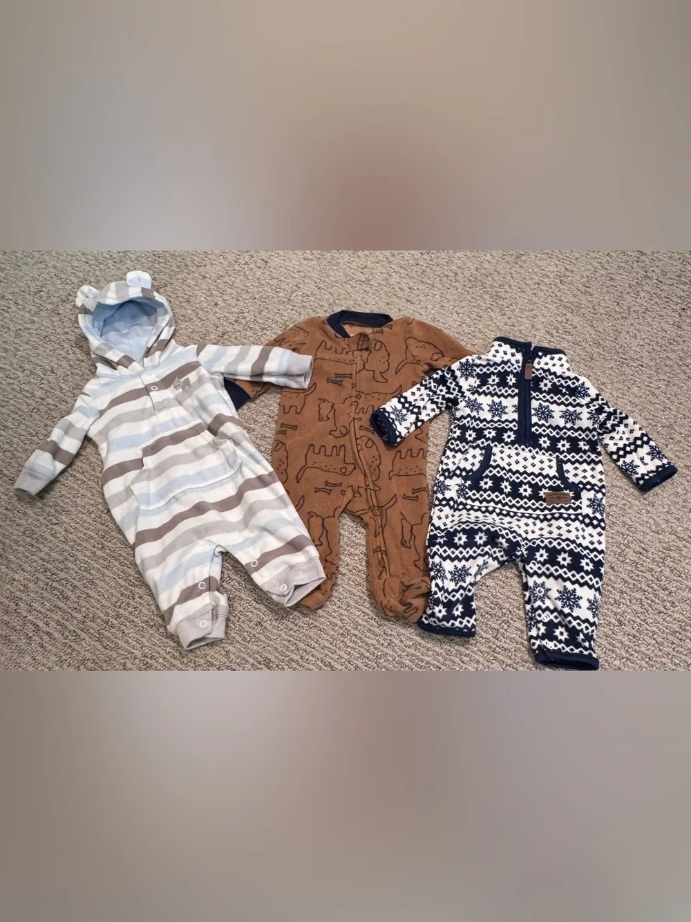 ☀️Cozy Baby Rompers / Sleep & Fleece Bundle